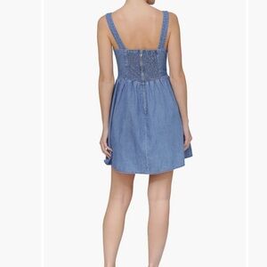 Avec Les Filles Blue Mini Dress